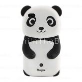 Case Lindo Panda Estilo Silicone Padrão para Iphone 4S