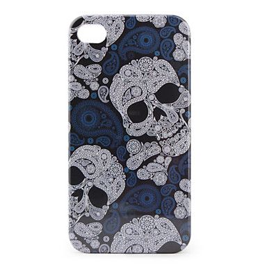 Case Personalizado de Caveiras para Iphone 4S