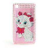 Case de Volta com Cristais Marie para Iphone 3S