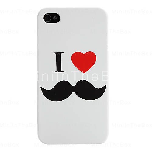 Case de I Love Mustaches para Iphone 4S