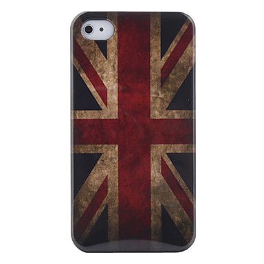 Case de Bandeira Britânico Vintage para Iphone 4S